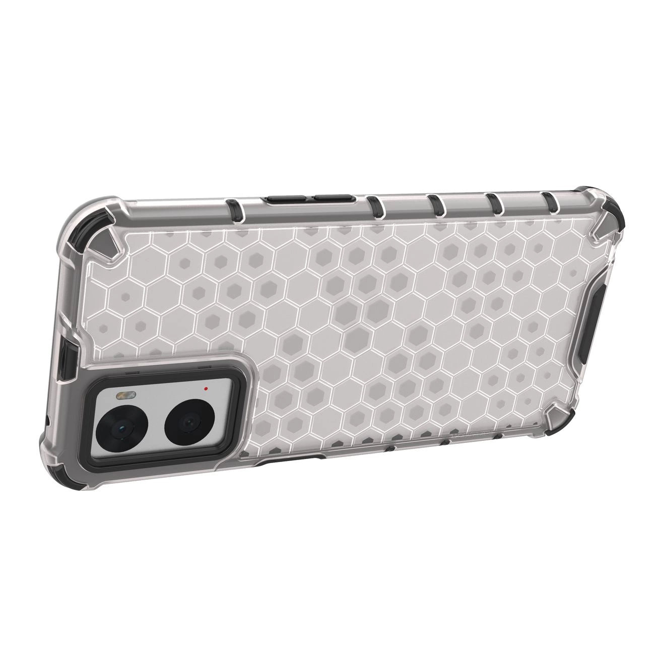 Honeycomb case armored cover with gel frame Oppo A76 / Oppo A36 / Realme 9i transparent_14