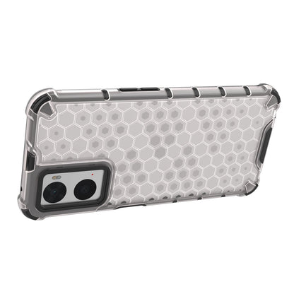 Honeycomb case armored cover with gel frame Oppo A76 / Oppo A36 / Realme 9i transparent_14
