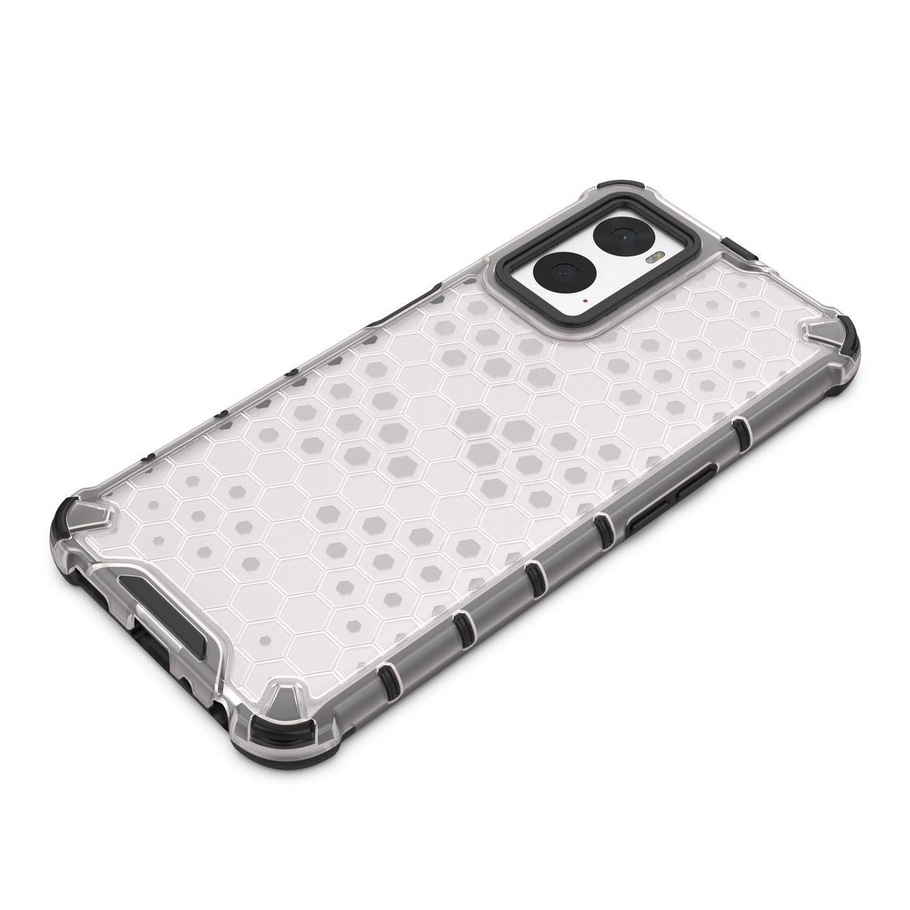 Honeycomb case armored cover with gel frame Oppo A76 / Oppo A36 / Realme 9i transparent_2