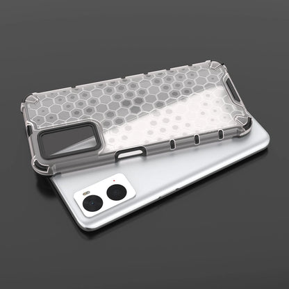 Honeycomb case armored cover with gel frame Oppo A76 / Oppo A36 / Realme 9i transparent_8