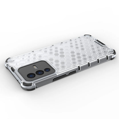Honeycomb case armored cover with a gel frame Vivo V23 5G black_6