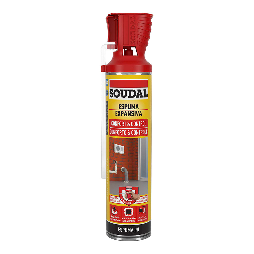 Espuma confort and control genius 600 ml_0