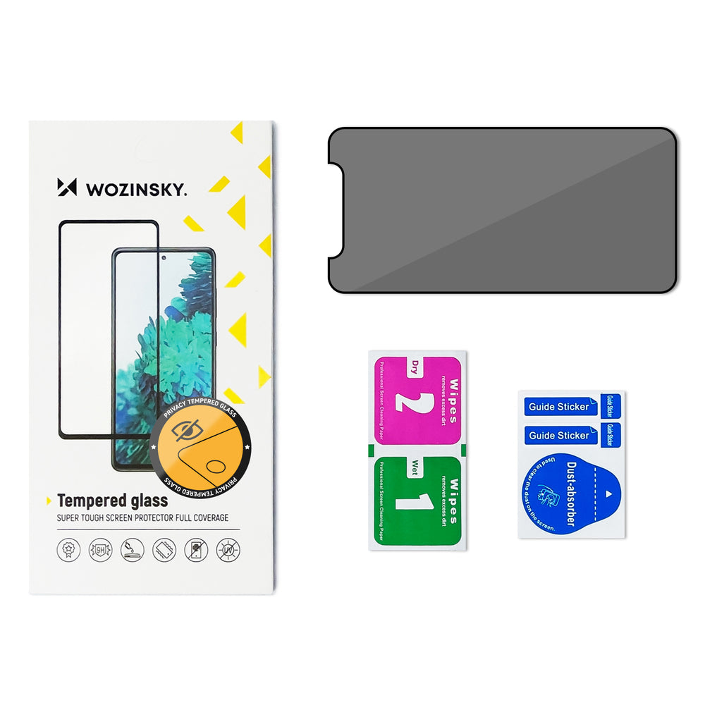 Wozinsky Privacy Glass tempered glass for iPhone 14 Pro Max with Anti Spy privacy filter_1