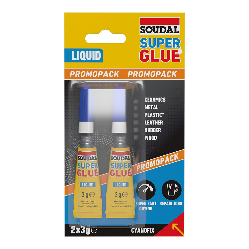 Super glue lÃ­quido 2 x 3 g_0
