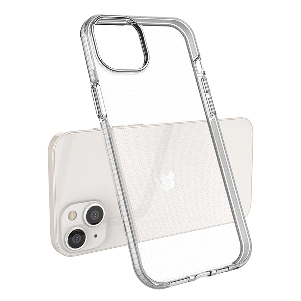 Spring Case case for iPhone 14 Plus silicone case with a frame black_2
