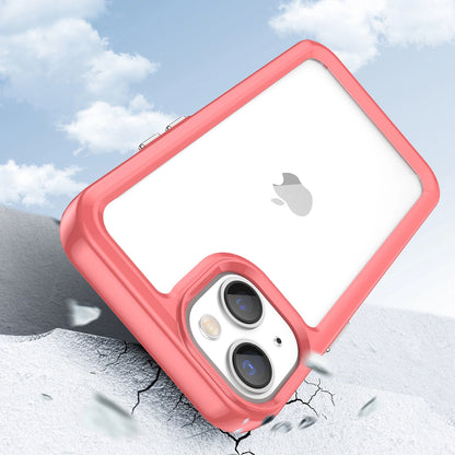 Outer Space Case iPhone 14 hard cover with a gel frame red_2
