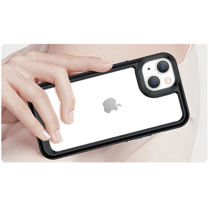 Outer Space Case iPhone 14 Plus hard cover with a gel frame black_3