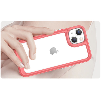 Outer Space Case iPhone 14 Plus hard cover with a gel frame red_3
