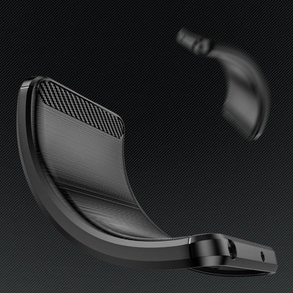 Carbon Case iPhone 14 Pro flexible gel back cover black_3