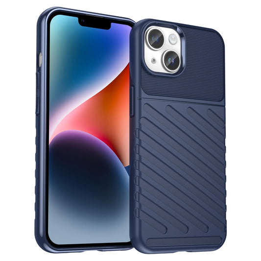 Thunder Case iPhone 14 blue armored case_0