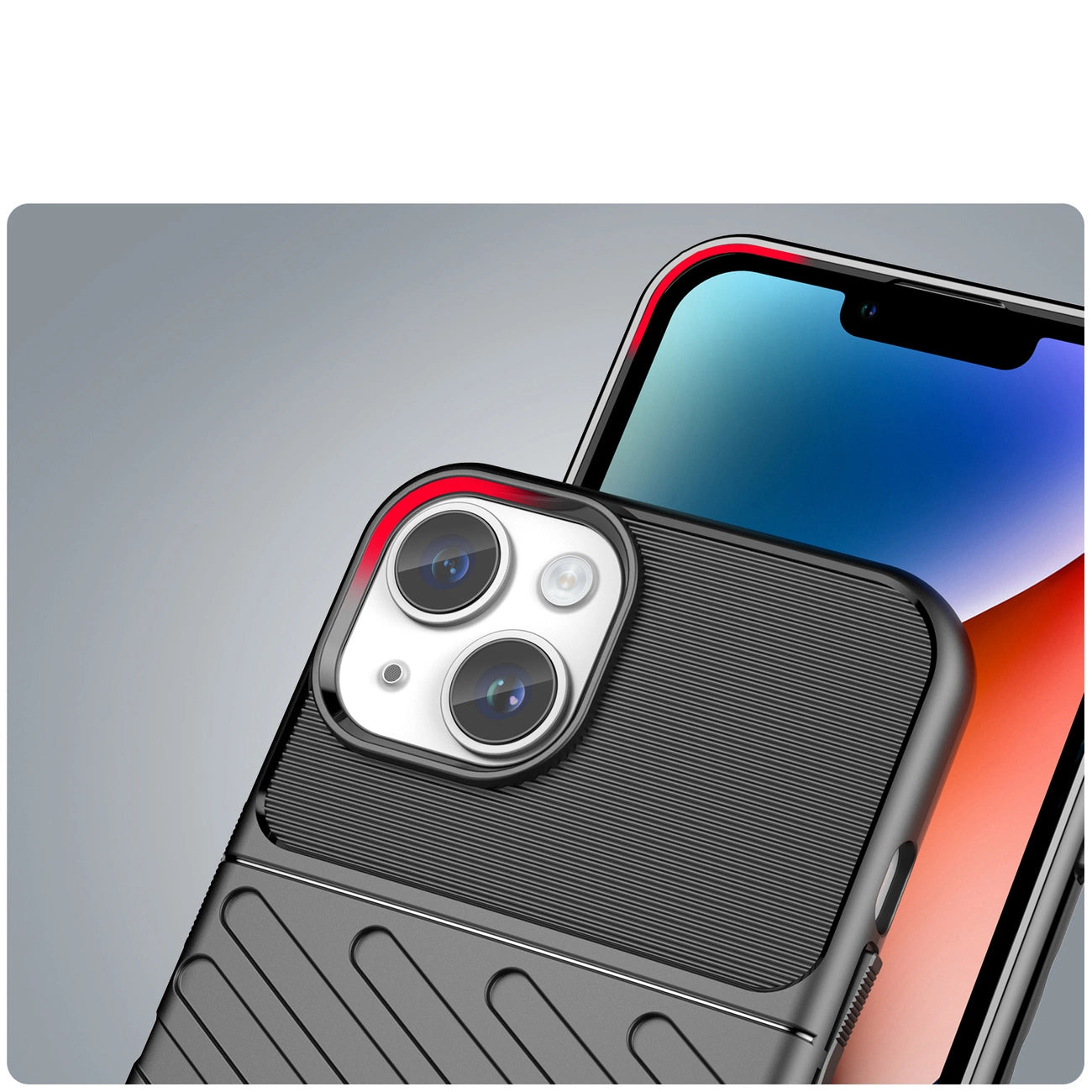 Thunder Case iPhone 14 Plus armored case black_5