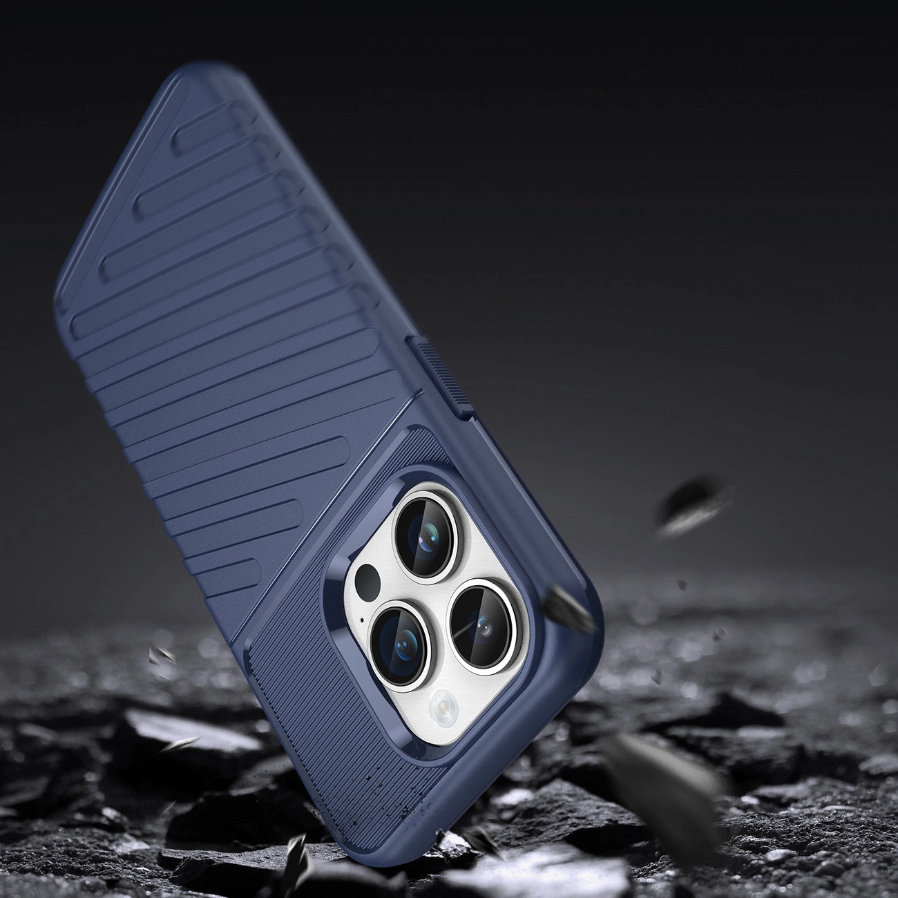 Thunder Case iPhone 14 Pro Max blue armored case_2