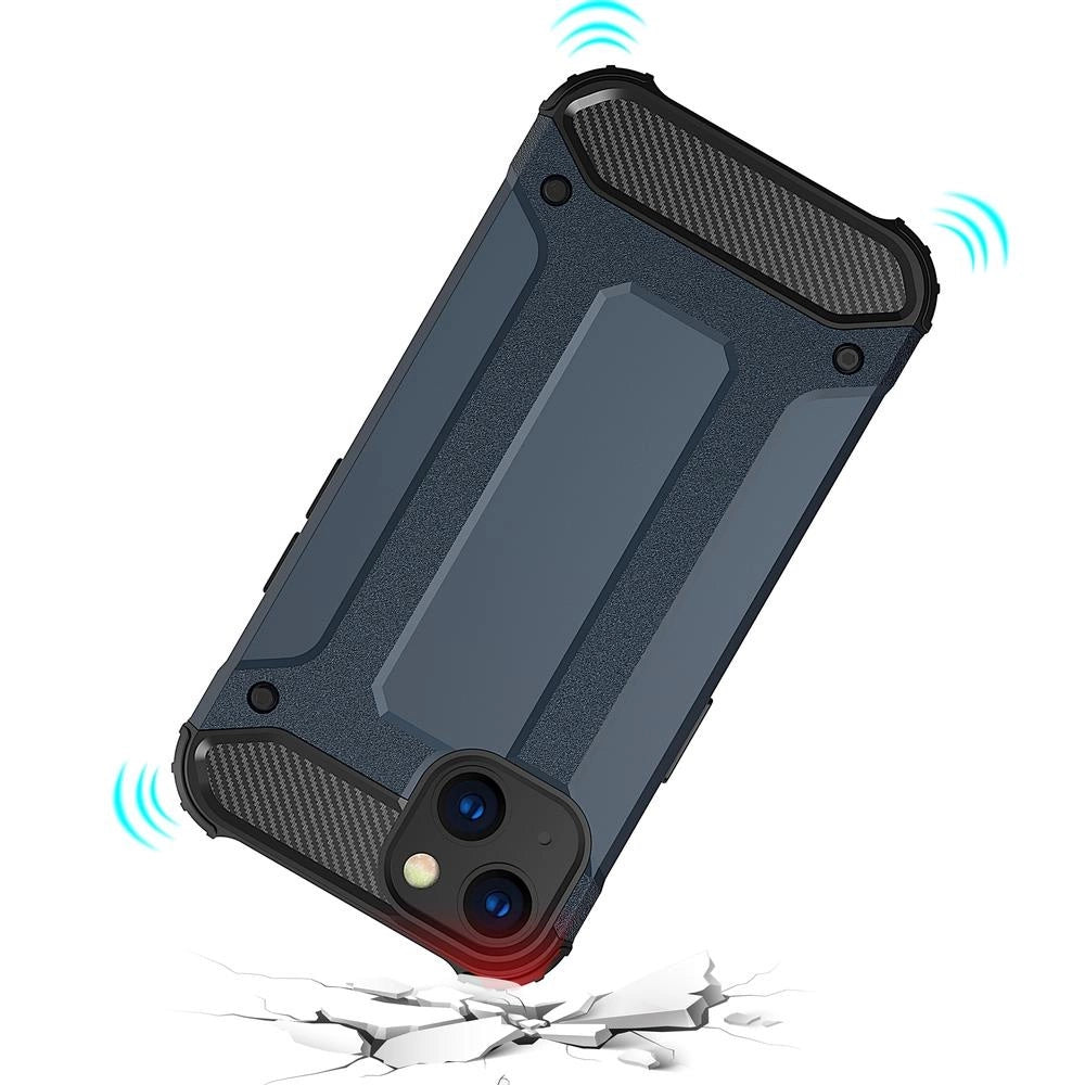Hybrid Armor case iPhone 14 Plus armored hybrid case black_6