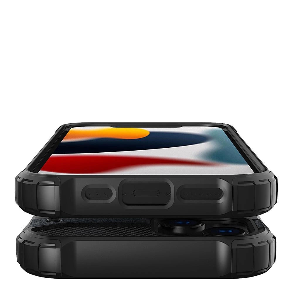 Hybrid Armor case iPhone 14 Plus armored hybrid case black_7