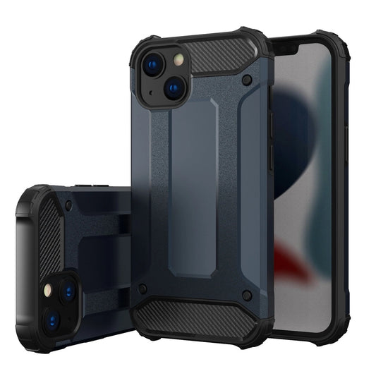 Hybrid Armor case for iPhone 14 Plus armored hybrid cover blue_0