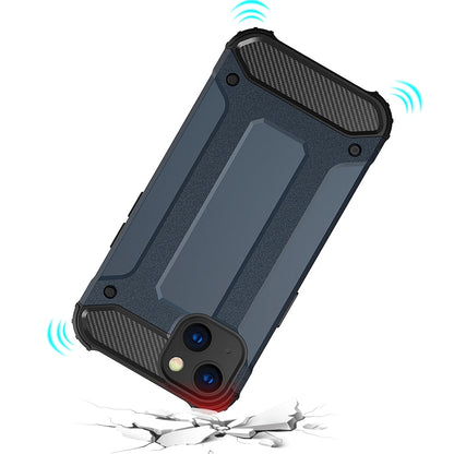 Hybrid Armor case for iPhone 14 Plus armored hybrid cover blue_5