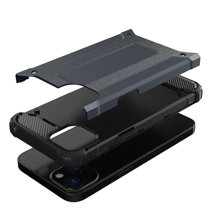 Hybrid Armor case for iPhone 14 Plus armored hybrid cover blue_6