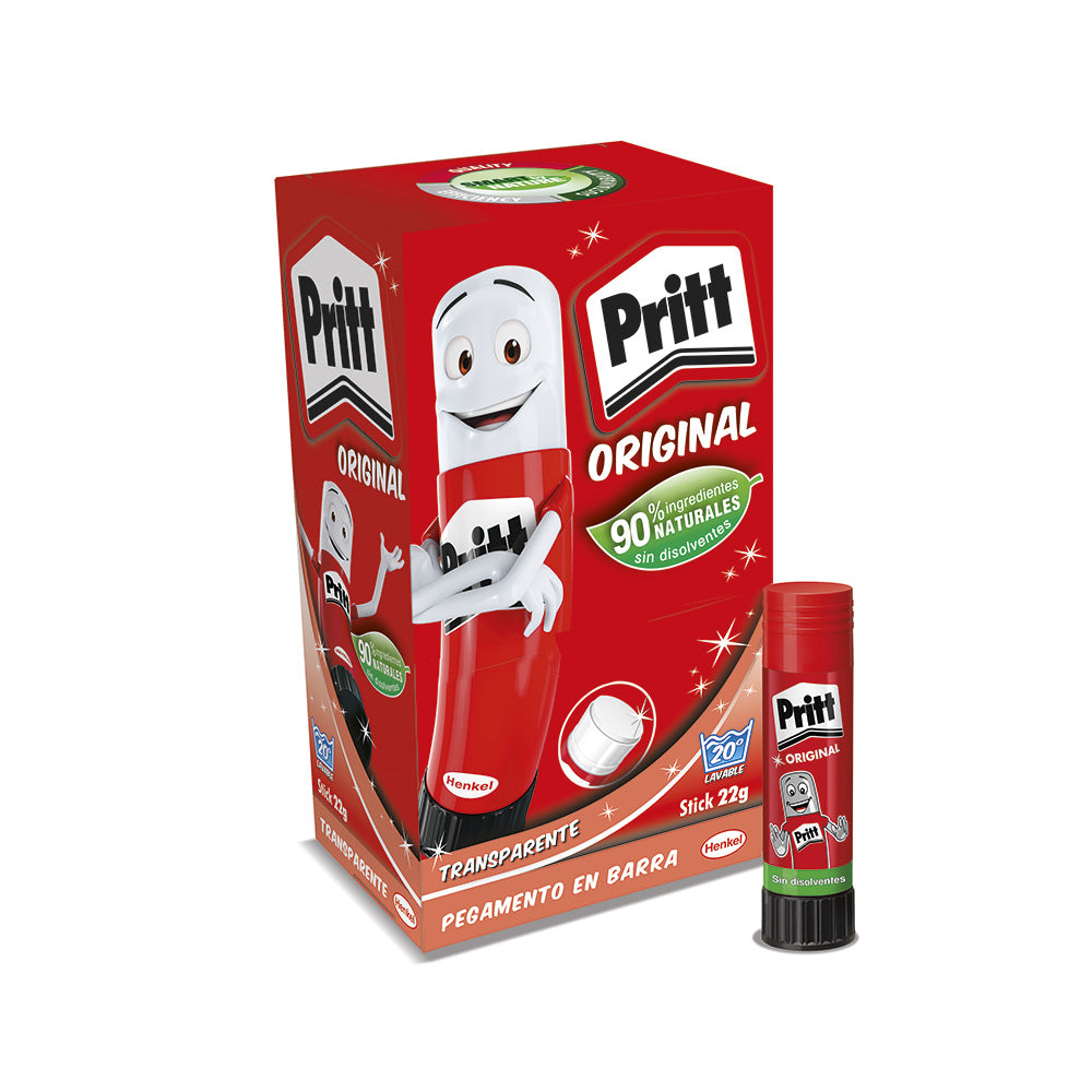 Pritt stick cola transparente 22g 1584625_0