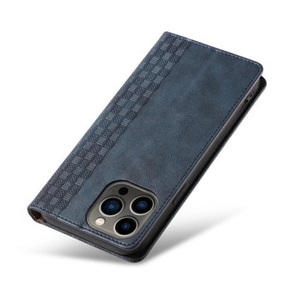 Magnet Strap Case Case for iPhone 14 Flip Wallet Mini Lanyard Stand Blue_11