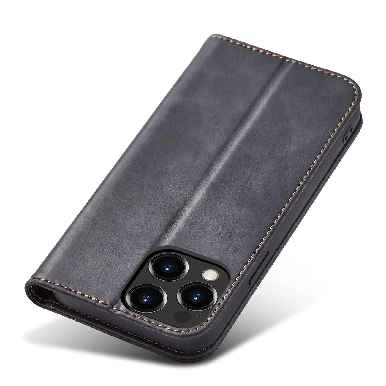Magnet Fancy Case case for iPhone 14 Pro flip cover wallet stand black_2
