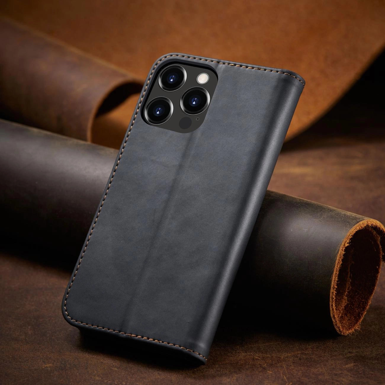 Magnet Fancy Case case for iPhone 14 Pro flip cover wallet stand black_7