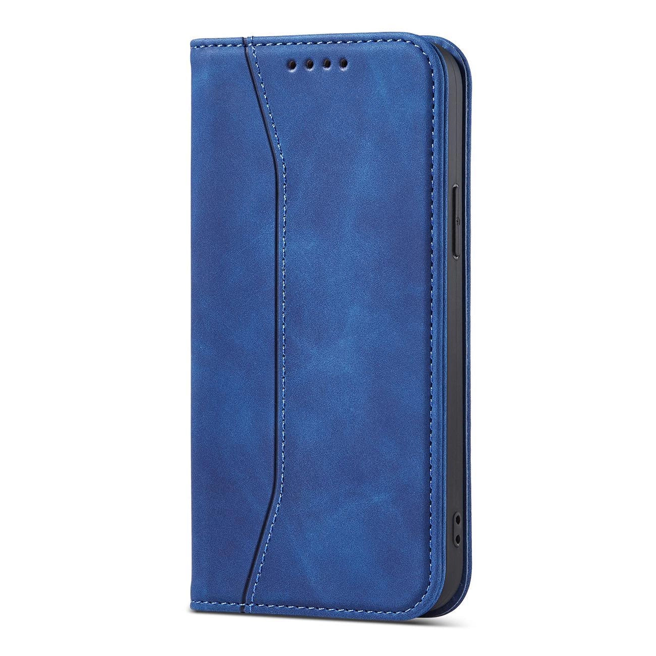 Magnet Fancy Case case for iPhone 14 Pro Max cover with flip wallet stand blue_9