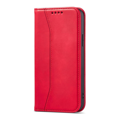Magnet Fancy Case case for iPhone 14 Pro Max flip cover wallet stand red_6