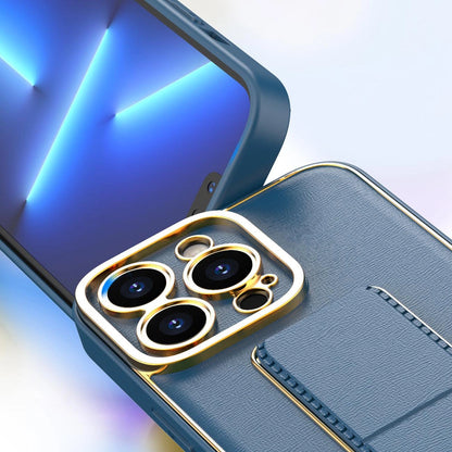 New Kickstand Case case for iPhone 13 Pro with stand black_13