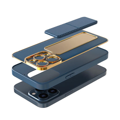 New Kickstand Case case for iPhone 13 Pro with stand black_14