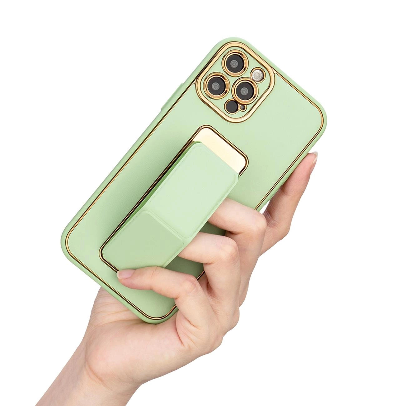 New Kickstand Case case for iPhone 13 Pro with stand black_4