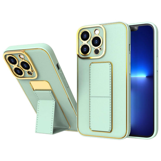New Kickstand Case case for iPhone 13 Pro Max with stand green_0