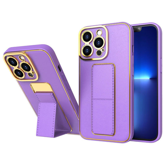 New Kickstand Case for Samsung Galaxy A13 with stand purple_0