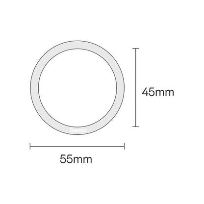 Baseus Halo Series magnetic ring (2 pcs/package) silver (PCCH000012)_24
