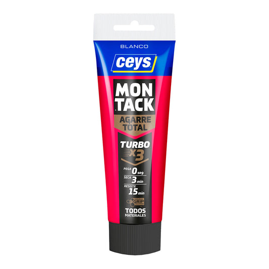 Adesivo pro de montagem montack turbo branco tubo 125 ml_0