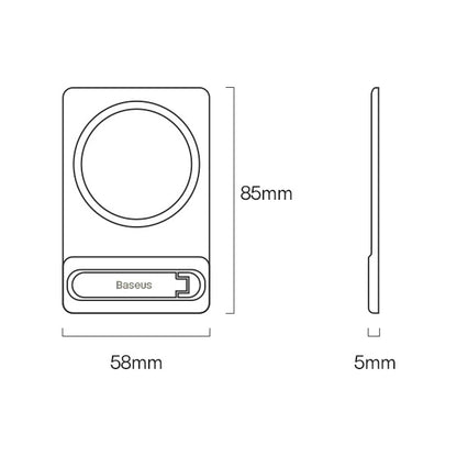 Baseus folding stand with magnetic holder white (LUXZ010002)_20