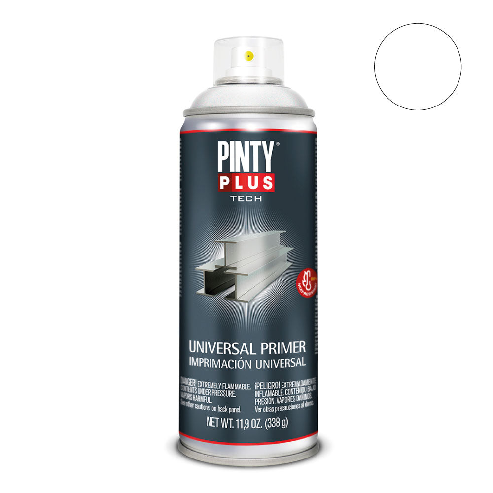 Pintura em spray pintyplus tech 520cc imprimaÃ§Ã£o universal branca i101_0