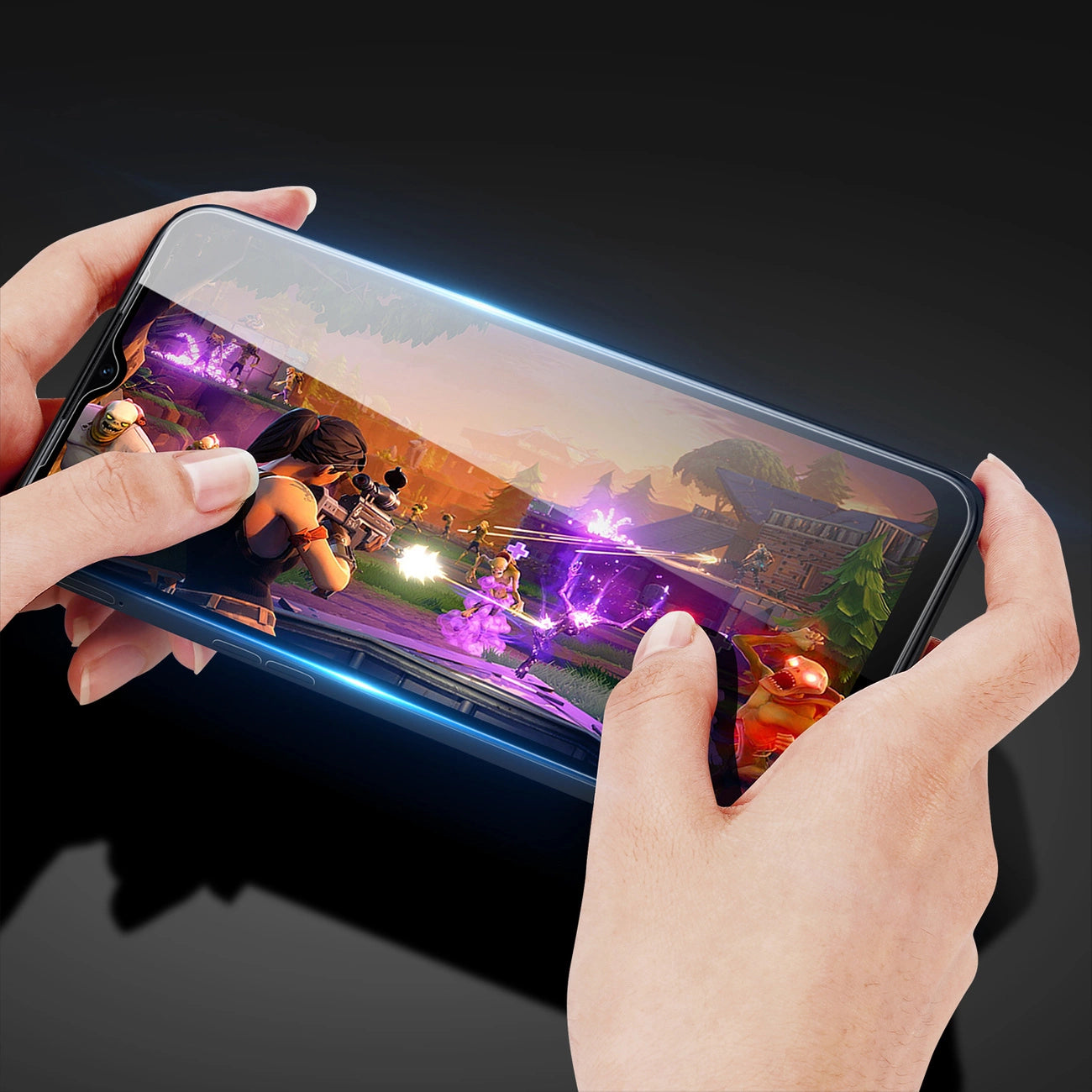 Dux Ducis 9D Tempered Glass full screen 9H tempered glass with frame Realme C35 black (case friendly)_2