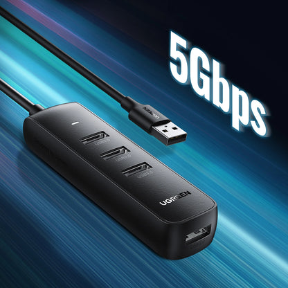 Ugreen HUB USB Type A splitter - 4x USB 3.2 Gen 1 black (CM416 80657)_5