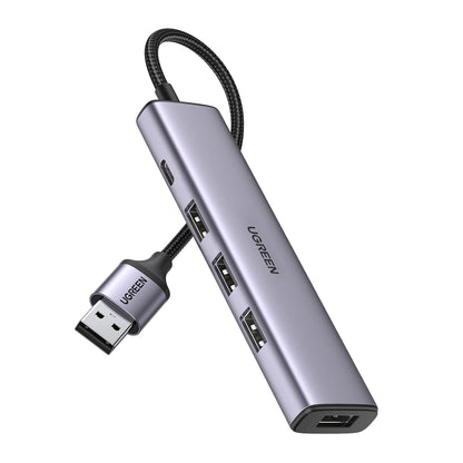 Ugreen USB HUB splitter - 4x USB 3.0 gray (CM473 20805)_0