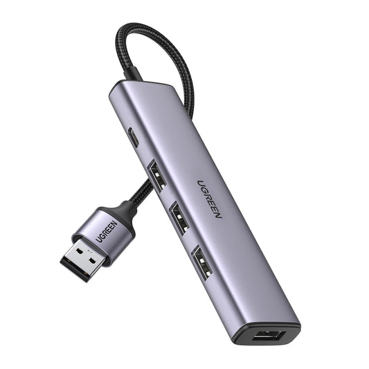 Ugreen USB HUB splitter - 4x USB 3.0 gray (CM473 20805)_0