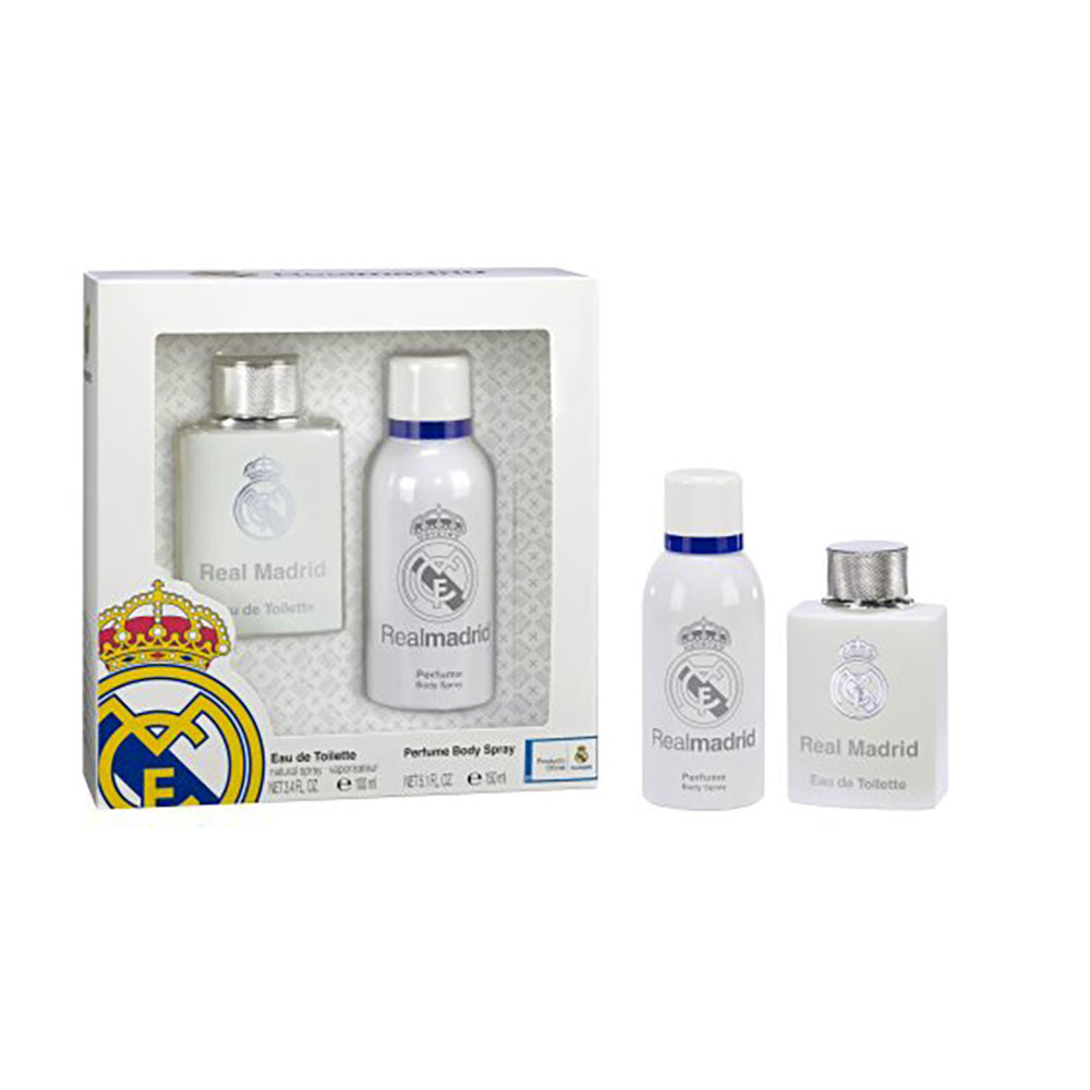 Estojo real madrid com colÃ³nia em spray 100ml e desodorizante em spray 150 ml_0