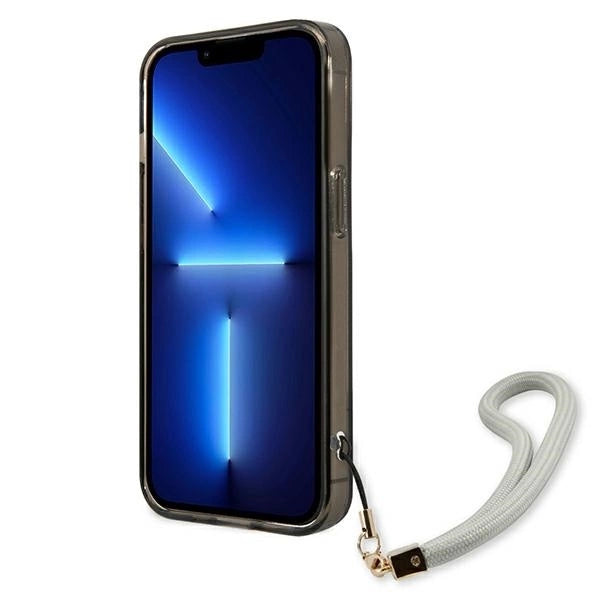 Guess GUHCP13LHTSGSK iPhone 13 Pro / 13 6.1" black/black hardcase Translucent Stap_4