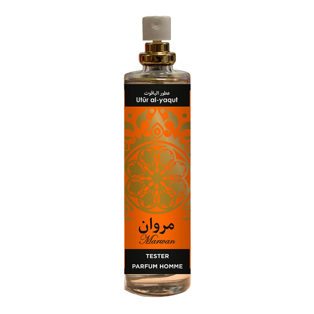 Tester perfume homem utur al-yaqut marwan 30 ml ***grÃ¡tis na compra de 6 unidades da fragrÃ¢ncia correspondente ao tester***_0
