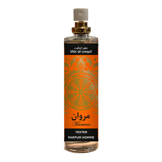 Tester perfume homem utur al-yaqut marwan 30 ml ***grÃ¡tis na compra de 6 unidades da fragrÃ¢ncia correspondente ao tester***_0