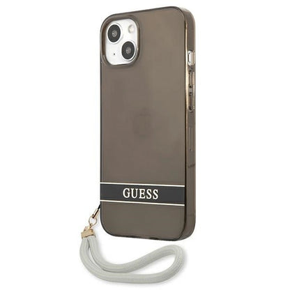 Guess GUHCP13SHTSGSK iPhone 13 mini 5.4" black/black hardcase Translucent Stap_1