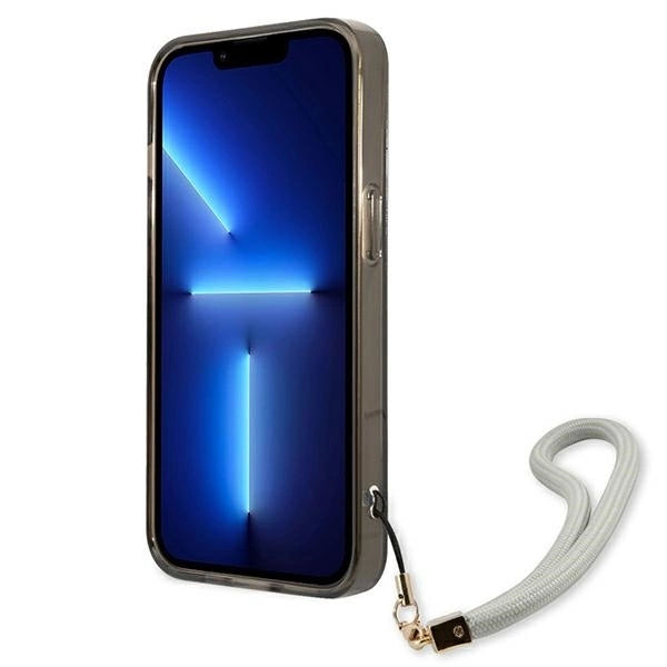 Guess GUHCP13SHTSGSK iPhone 13 mini 5.4" black/black hardcase Translucent Stap_4