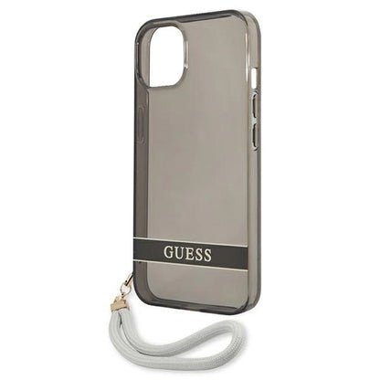 Guess GUHCP13SHTSGSK iPhone 13 mini 5.4" black/black hardcase Translucent Stap_5