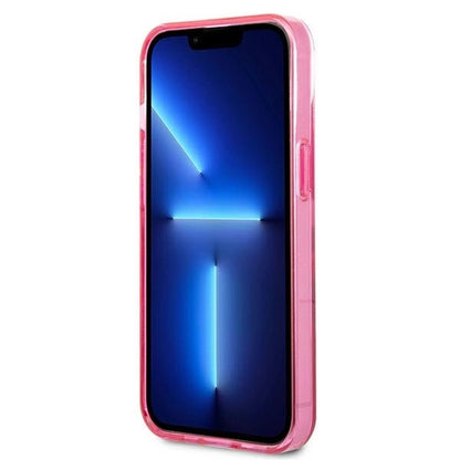 Karl Lagerfeld KLHCP13STGKCP iPhone 13 mini 5,4" hardcase różowy/pink Gradient Ikonik Karl & Choupette_4