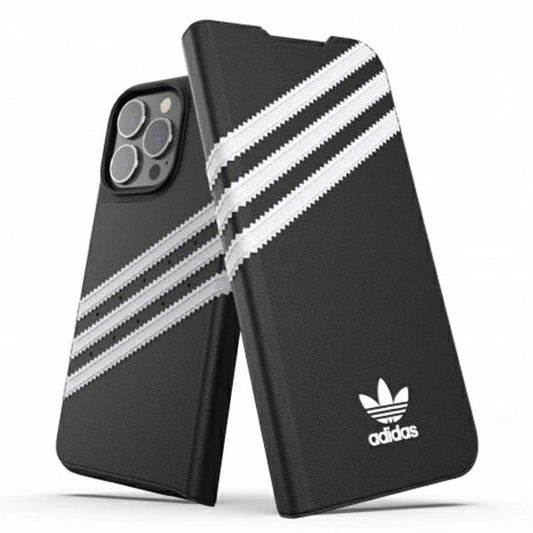 Adidas OR Booklet Case PU iPhone 13 Pro / 13 6,1" czarno biały/black white 47112_0