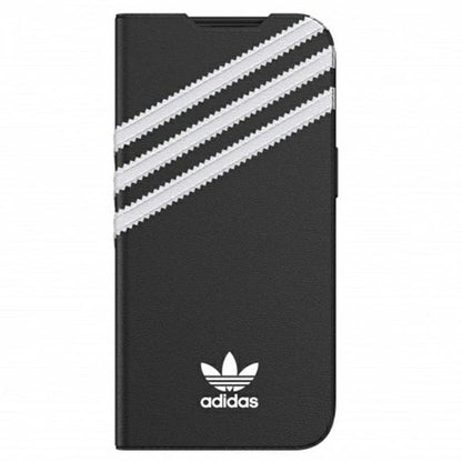 Adidas OR Booklet Case PU iPhone 13 Pro / 13 6,1" czarno biały/black white 47112_6